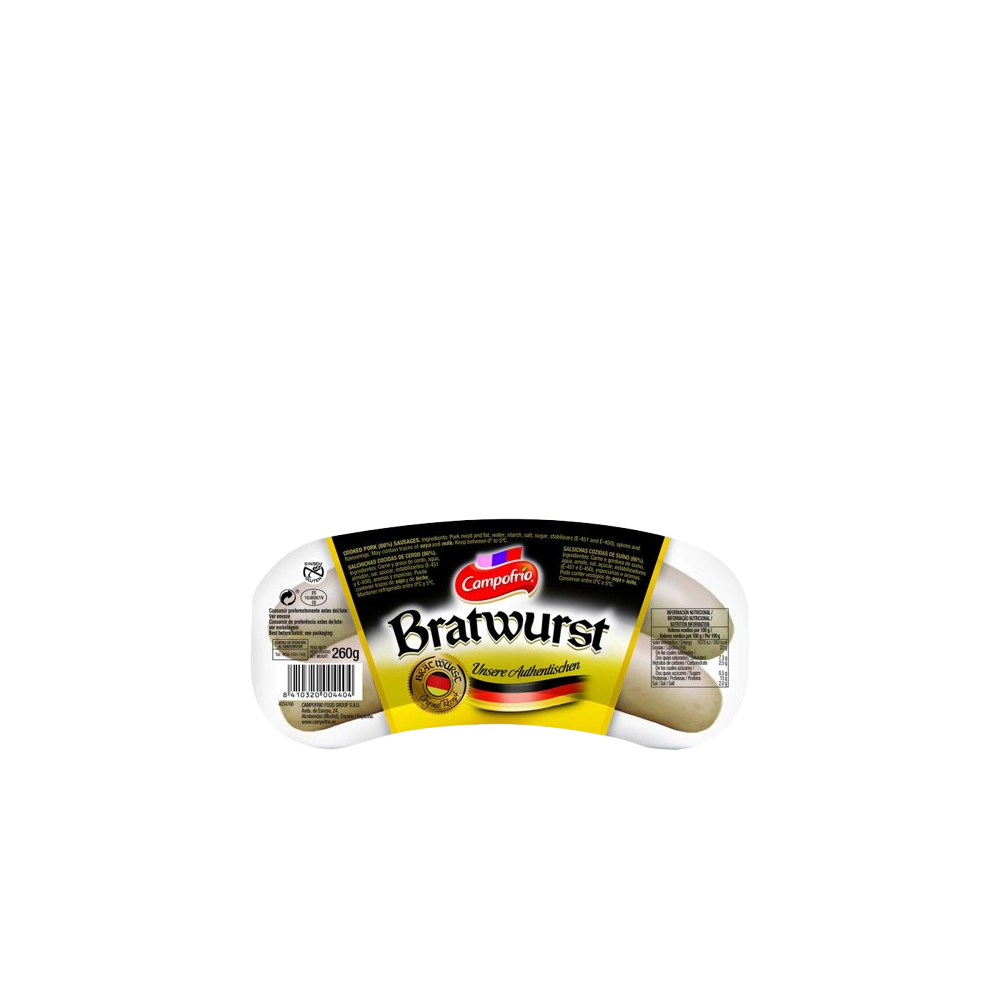 SALCH.C/440 BRATWURST CAMP.B/3 UD P/260GR