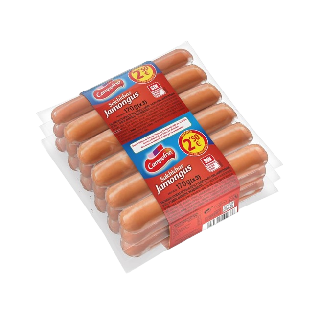 SALCH.C/38259 JAMONGUS C/JAMON CAMPF. P/3X170G