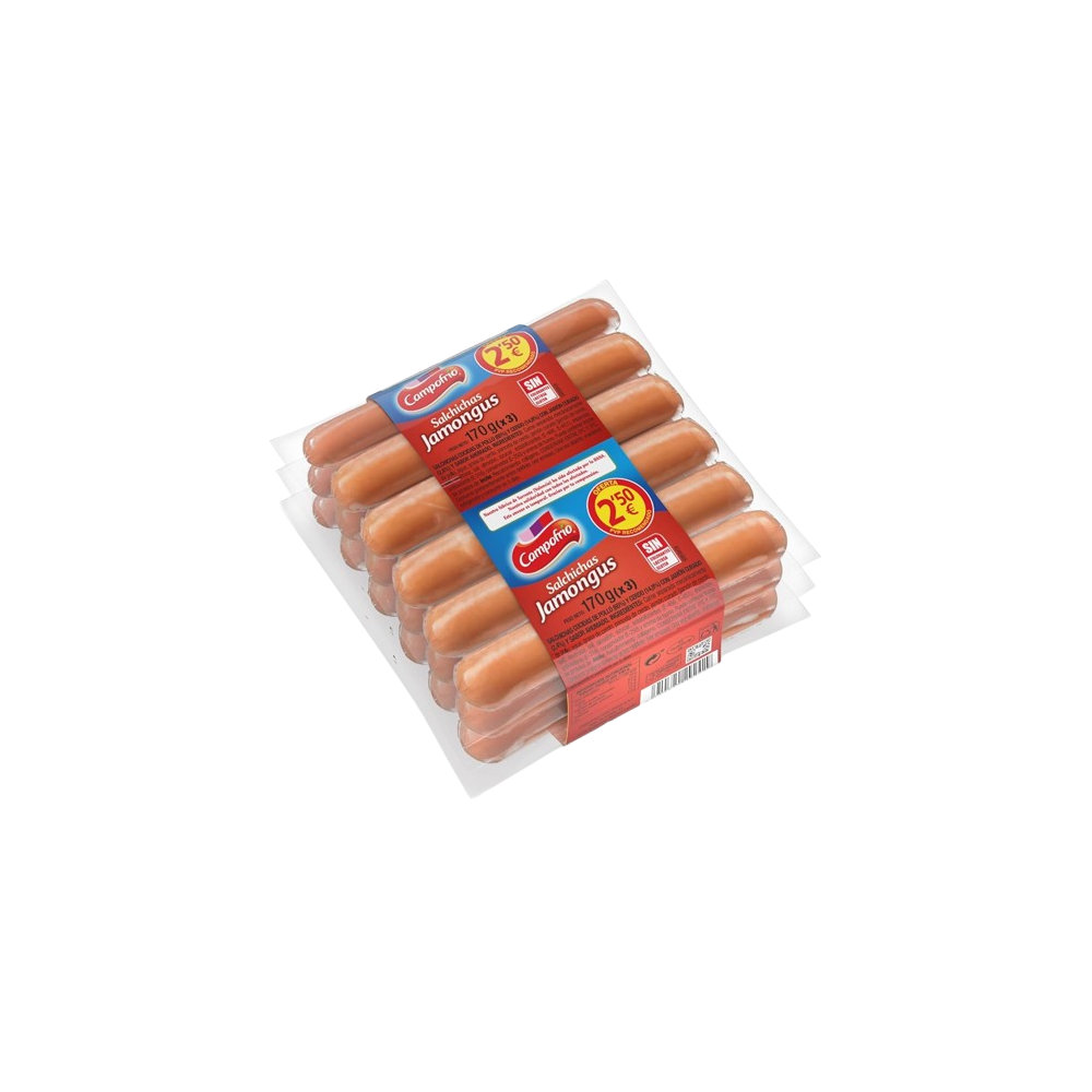SALCH.C/38259 JAMONGUS C/JAMON CAMPF. P/3X170G