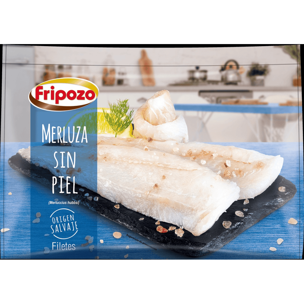 MERLUZA FILETE S/PIEL "PROVECAEX" CONG. 700GR NETO