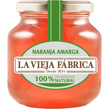 MERMELADA  V/FABRICA 100%NAT NARANJA AMAR T/C 280G