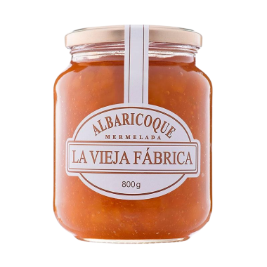 MERMELADA  V/FABRICA ALBARICOQUE T/C 800GR (OJO)