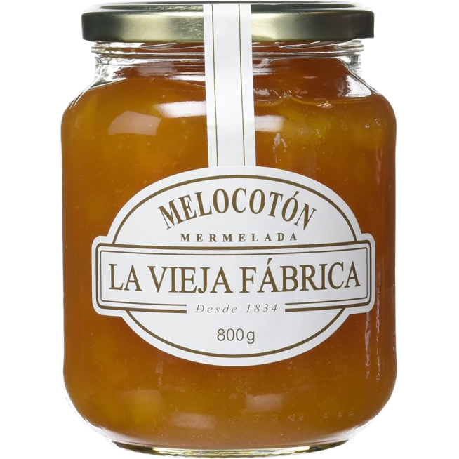 MERMELADA  V/FABRICA MELOCOTON T/C 800GR OJOO
