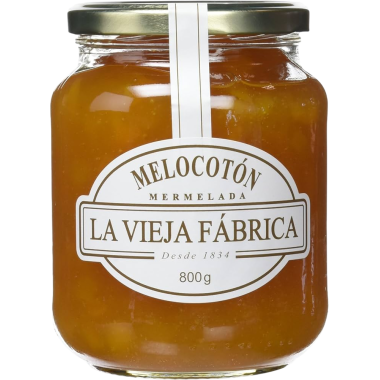 MERMELADA  V/FABRICA MELOCOTON T/C 800GR OJOO