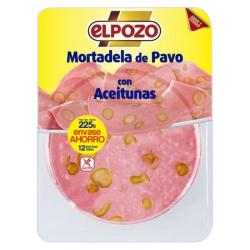 MORTADELA C/15134 PAVO LONCHA C/ACEITU POZO B/225G