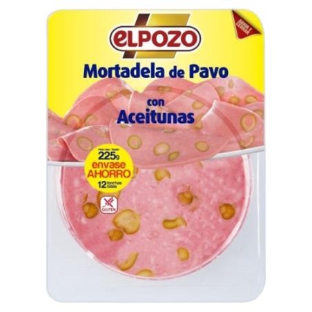 MORTADELA C/15134 PAVO LONCHA C/ACEITU POZO B/225G