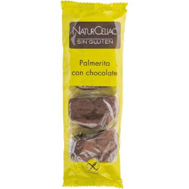 S/GLUTEN NATUR CELIAC PALMERITA CHOCO 200G