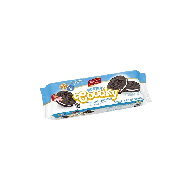S/GLUTEN GALLETAS DOUBLE COOOKY AZUL P/300 GR
