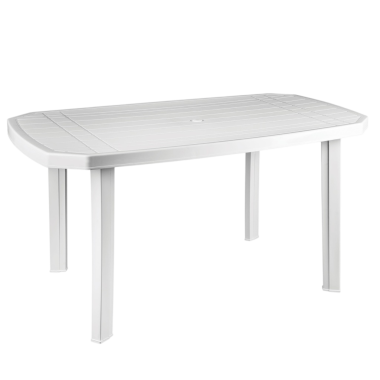 MESA RECTANGULAR POLIPROPIL. JARDIN 1350X730X850MM