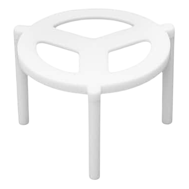 MESITA PARA PIZZA PLASTICO  3,7CM ALTO  PAQ/100UD.