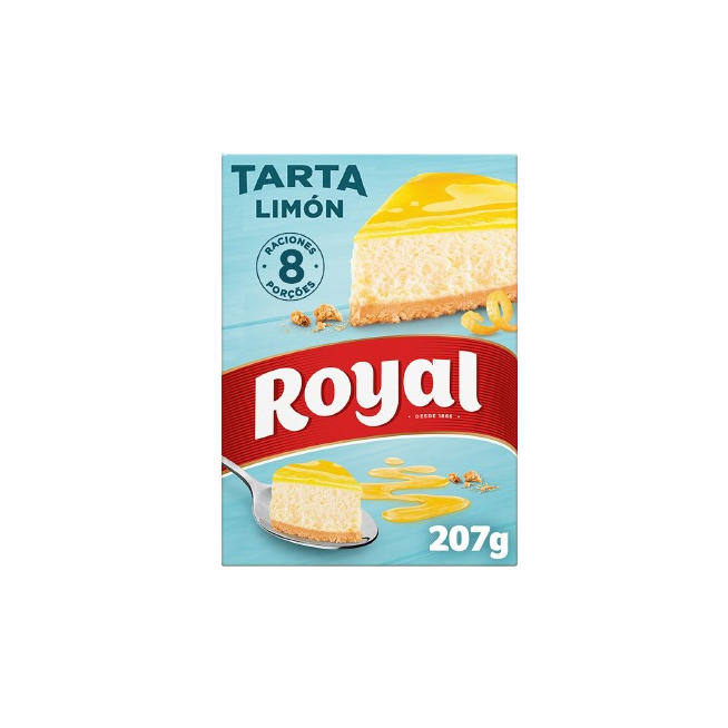 ROYAL PASTEL MOUSSE LIMON 8 RACIONES P/207 GR