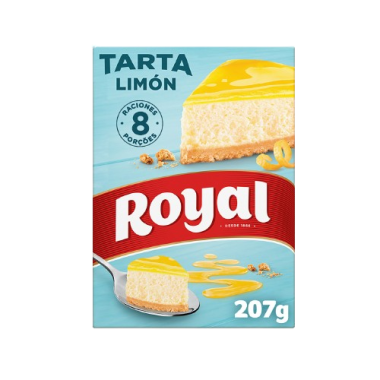 ROYAL PASTEL MOUSSE LIMON 8 RACIONES P/207 GR