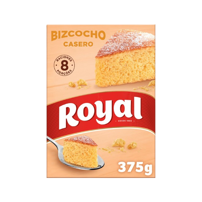 ROYAL BIZCOCHO CASERO 8 RACIONES P/375 GR