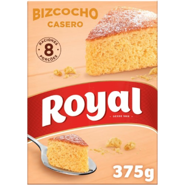 ROYAL BIZCOCHO CASERO 8 RACIONES P/375 GR