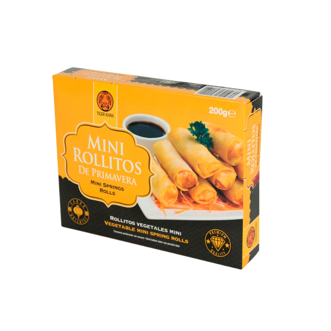 MINI ROLLITOS VEGETALES TIGER KHAN 300GR