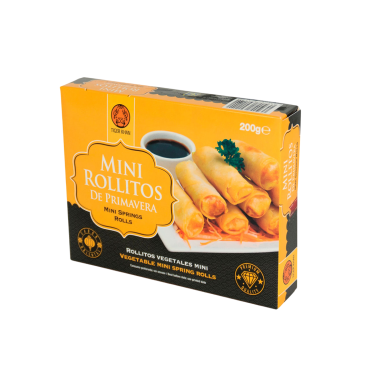 MINI ROLLITOS VEGETALES TIGER KHAN 300GR