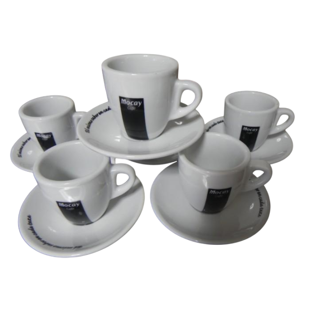 MOCAY TAZA+PLATO CAFE CORTADO CAJA 6.UD.