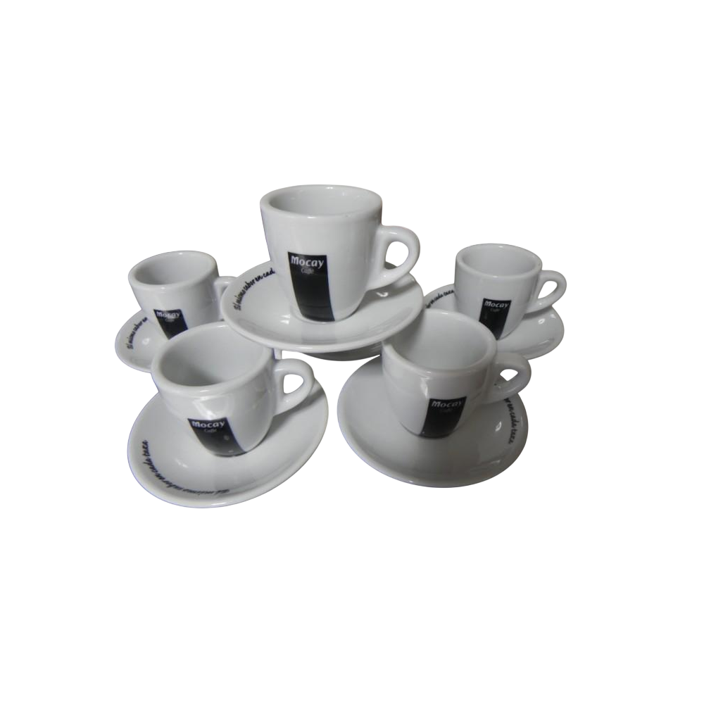 MOCAY TAZA+PLATO CAFE CORTADO CAJA 6.UD.