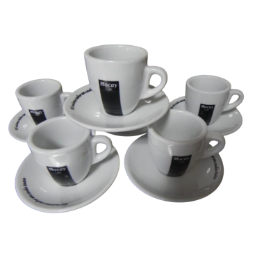 MOCAY TAZA+PLATO CAFE CORTADO CAJA 6.UD.