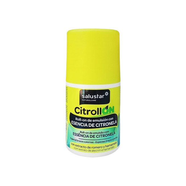 REPELENTE INSECTOS SALUSTAR CITRONELA ROLL-ON 75ML