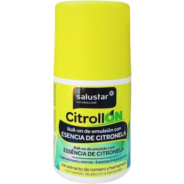 REPELENTE INSECTOS SALUSTAR CITRONELA ROLL-ON 75ML