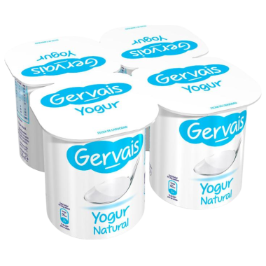GERVAIS YOGUR NATURAL P/4 UDS
