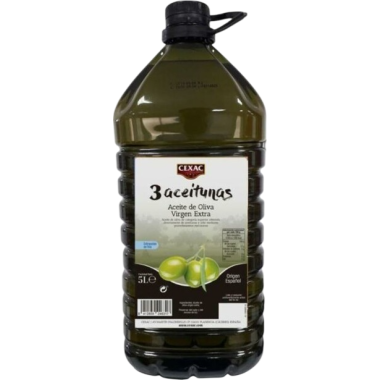 ACEITE OLIVA V/EXTRA CEXAC (3 ACEITUNA) GFA/5L