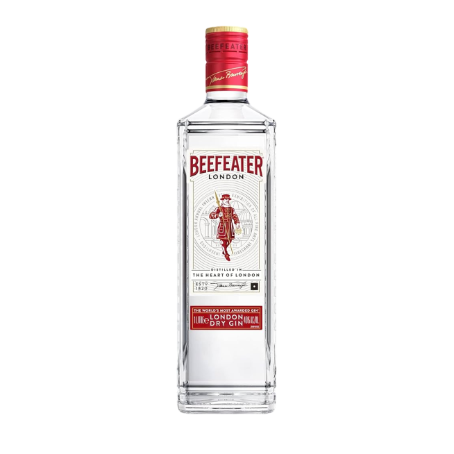 GINEBRA BEEFEATER OJO BOT.1.LITRO LONDON-DRY