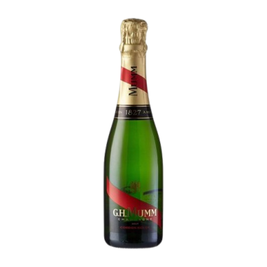 CHAMPAGNE MUMM.GH.BRUT C/ROUGE BOTELLA/37.5CL.