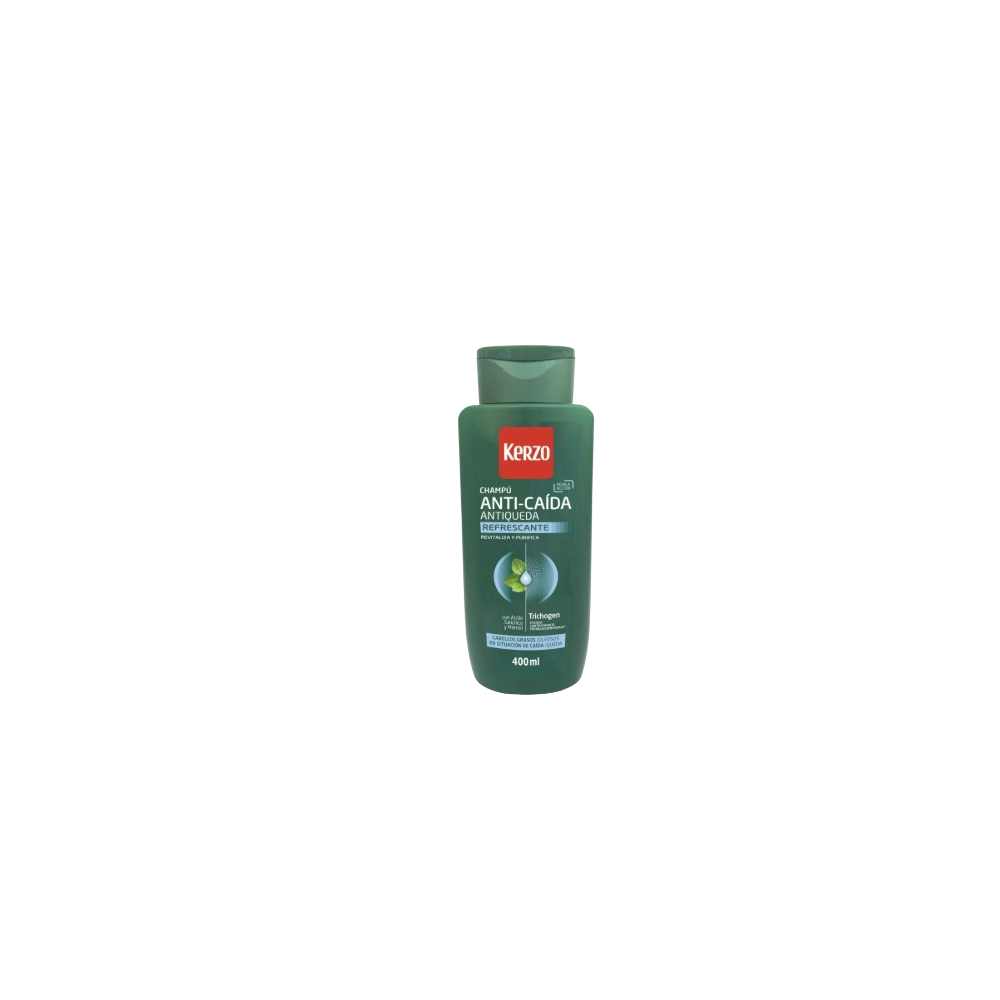 CHAMPU KERZO ANTICAIDA CABELLO GRASO B/400 ML