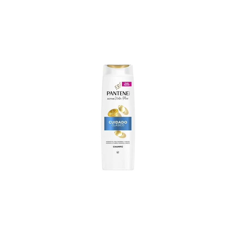 CHAMPU PANTENE CUIDADO CLASICO B/ 325ML.