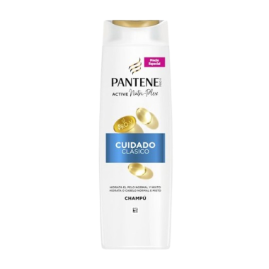 CHAMPU PANTENE CUIDADO CLASICO B/ 325ML.