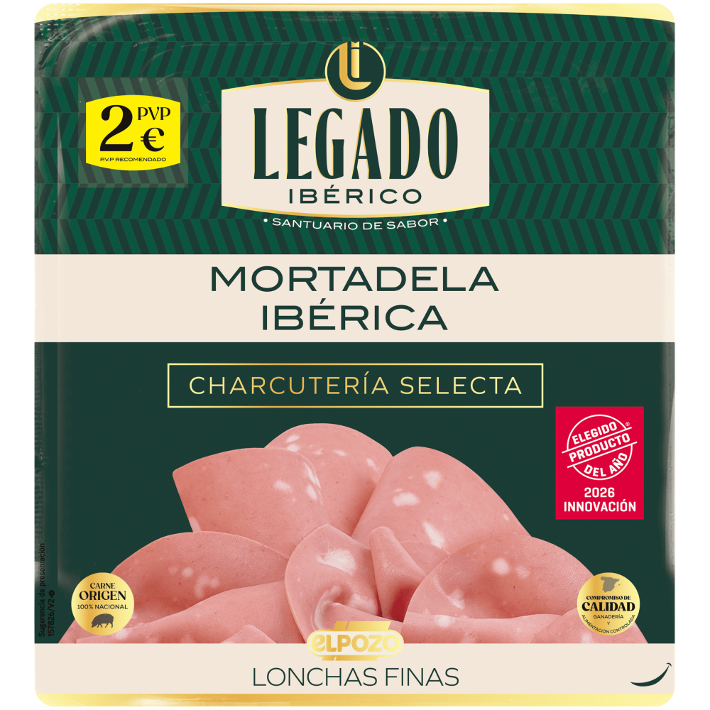MORTADELA C/15572 LONCHA IBERICA LEGADO (2€) 150GR