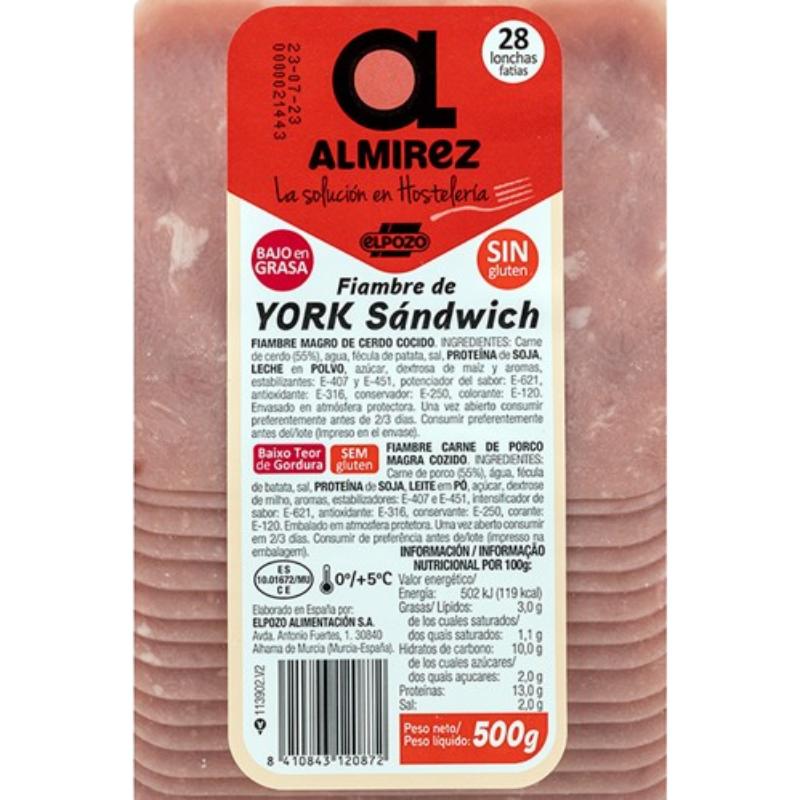 FBRE LONCHAS ALMIREZ/POZO YORK.C/15096 P/500 GR