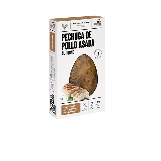 CHEF IDEAS POLLO PECHUGA ASADA AL HORNO B/280 GR