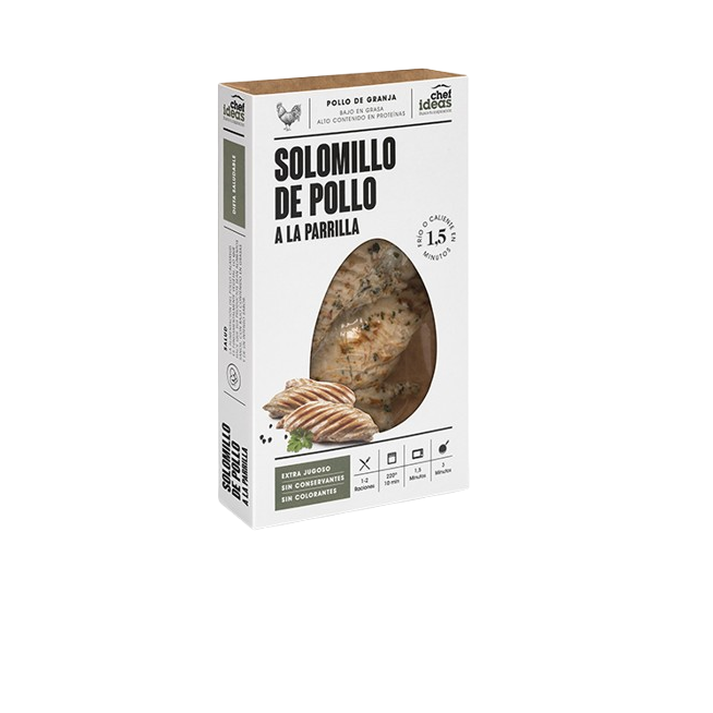 CHEF IDEAS POLLO SOLOMILLO A LA PARRILLA B/160 GR