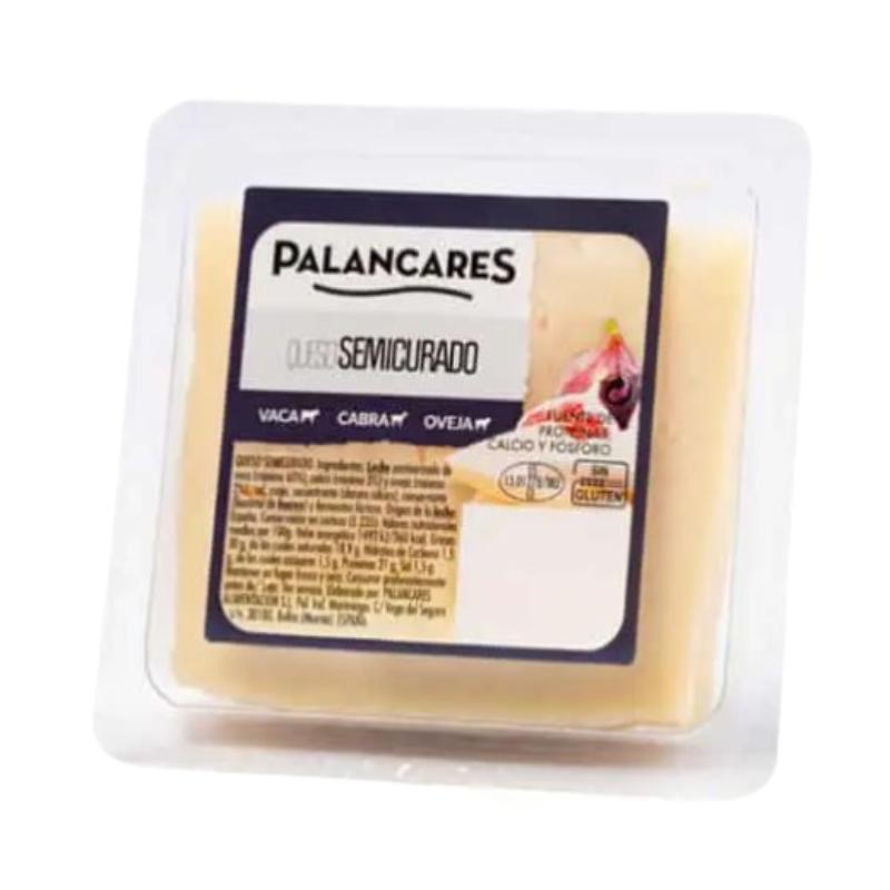 QUESO MEZCLA SEMICURADO PALANCARES CUÑA 380 GR