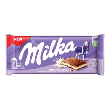 CHOCOLATE MILKA CREMOSO CON LECHE T/100G