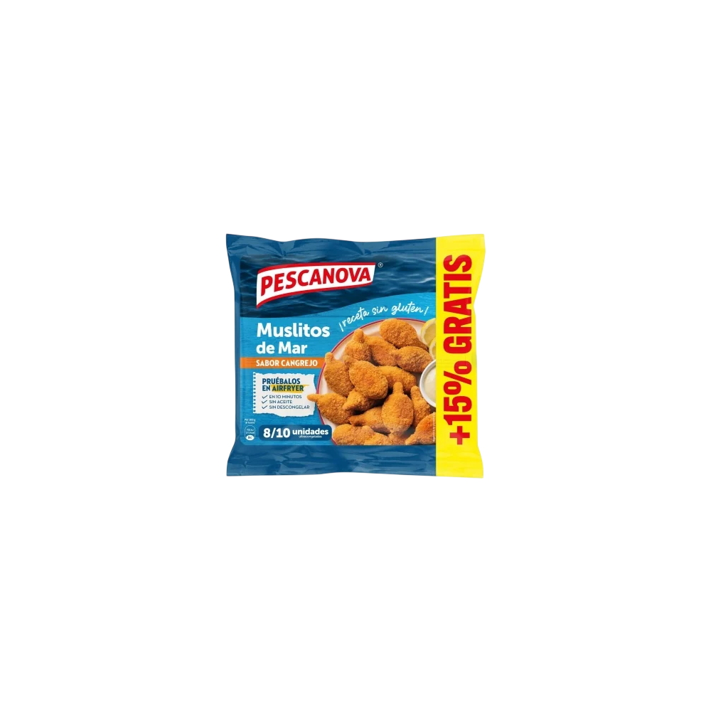 MUSLITOS SABOR CANGREJO PESCANOVA P/250 GR