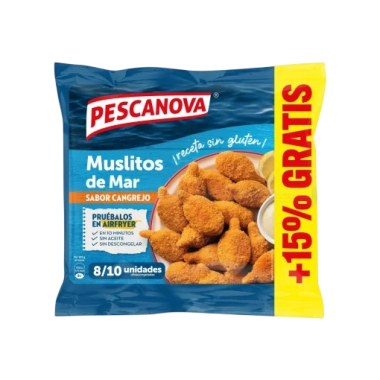MUSLITOS SABOR CANGREJO PESCANOVA P/250 GR