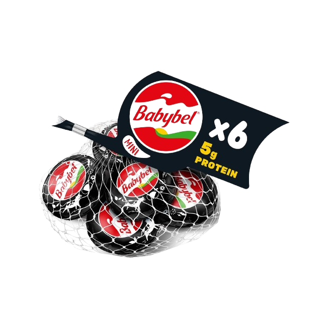 QUESO MINI BABYBEL PROTEINAS MALLA 6 UNIDADES