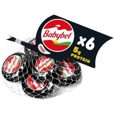 QUESO MINI BABYBEL PROTEINAS MALLA 6 UNIDADES