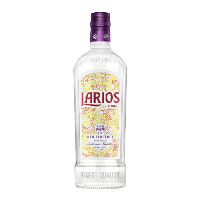 GINEBRA LARIOS  NORMAL-37.5º BOT/1 LITRO