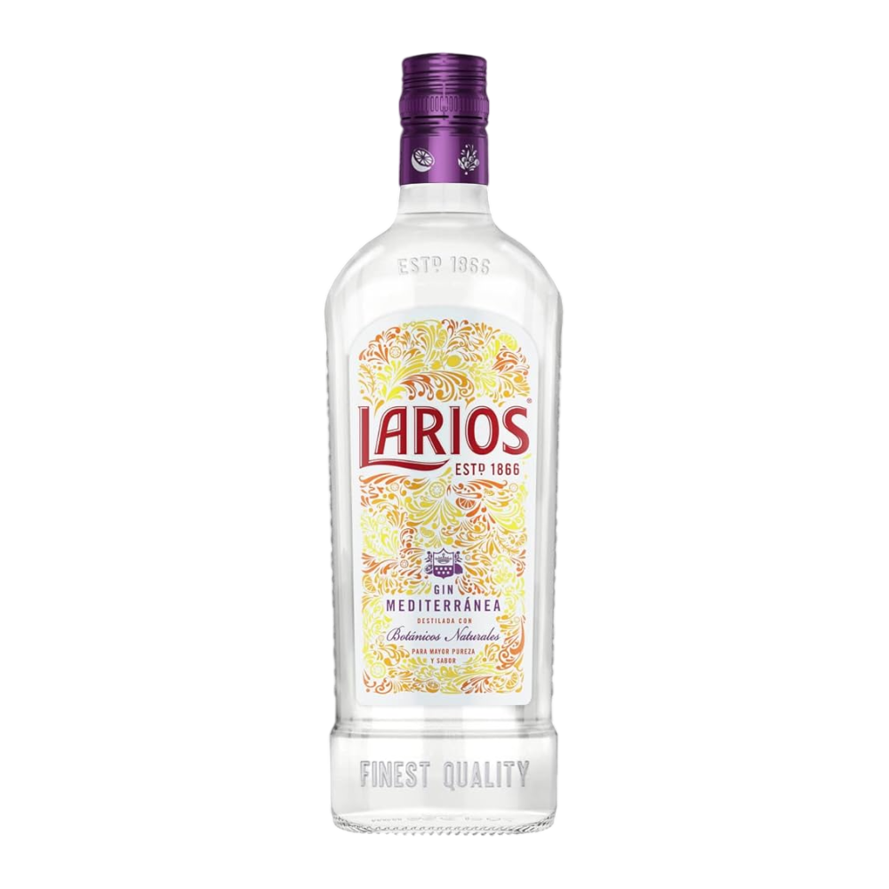 GINEBRA LARIOS  NORMAL-37.5º BOT/1 LITRO