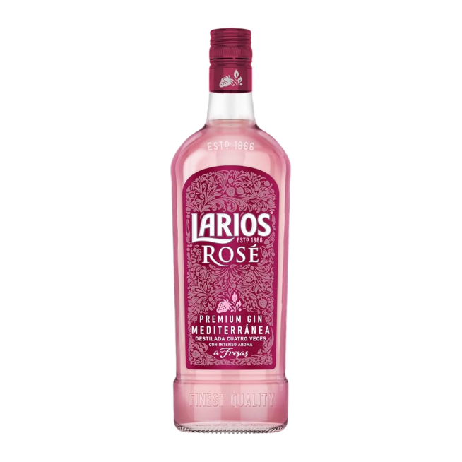 GINEBRA LARIOS ROSÉ  PREMIUM-37.5º B/70.CL