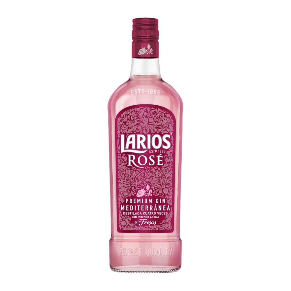 GINEBRA LARIOS ROSÉ  PREMIUM-37.5º B/70.CL