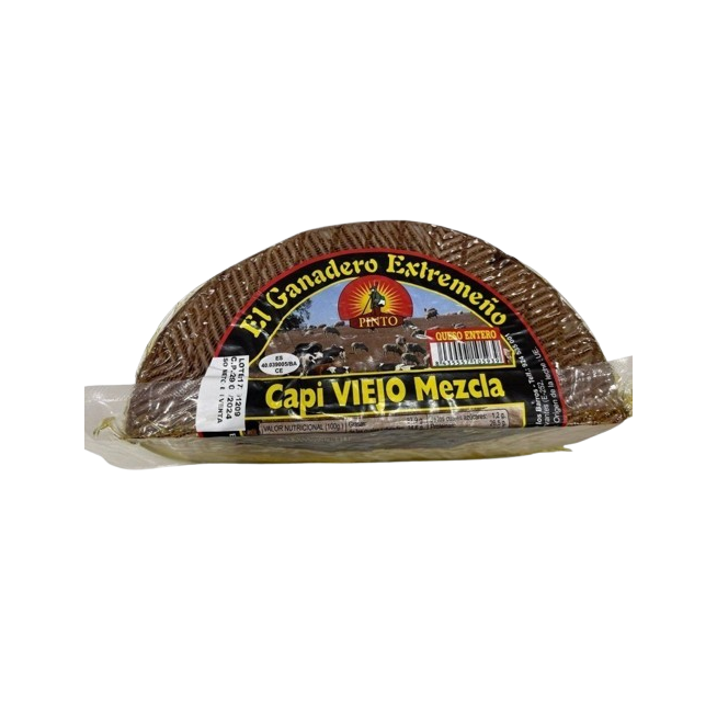 QUESO MEZCLA VIEJO RVA PINTO X PZ 700GR APROX