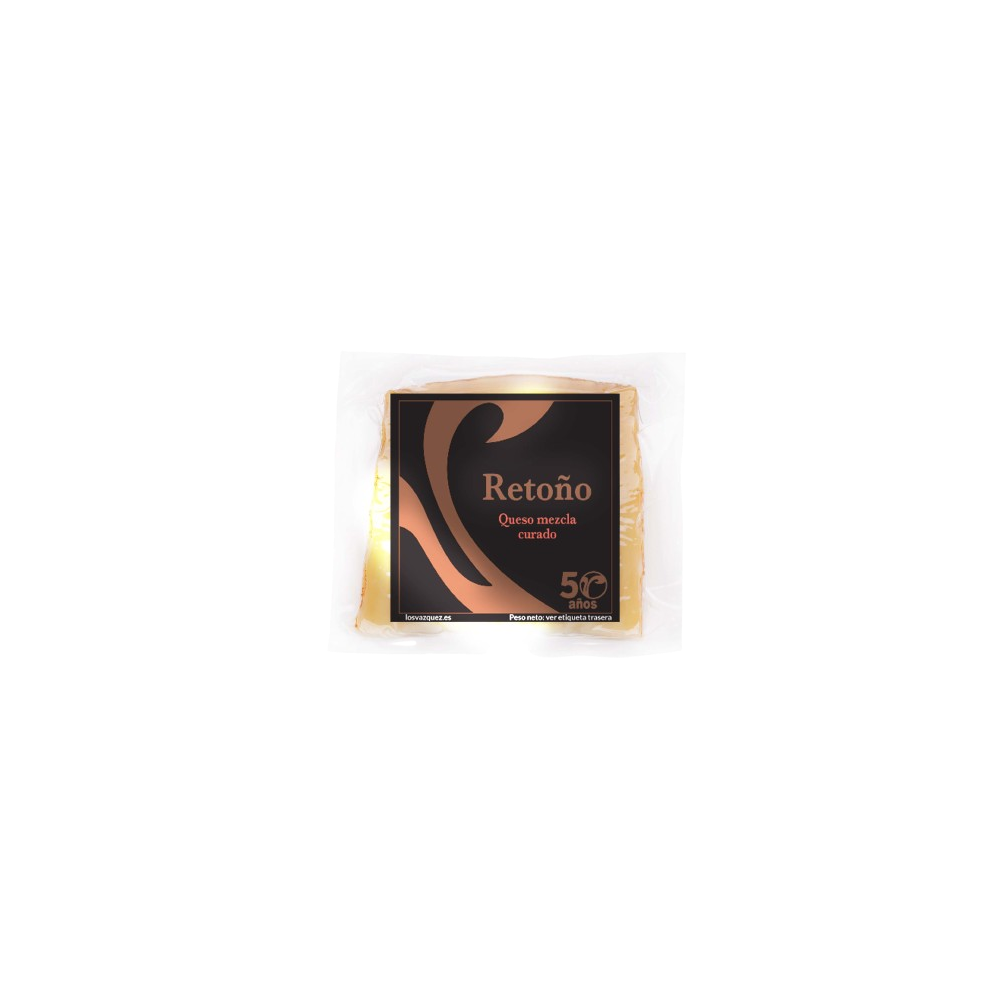 QUESO MEZCLA RETOÑO LOS VAZQUEZ CUÑA 250GR