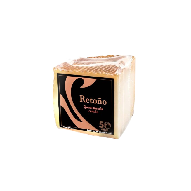 QUESO MEZCLA CURADO RETOÑO LOS VAZQUEZ 1/4 X PZ