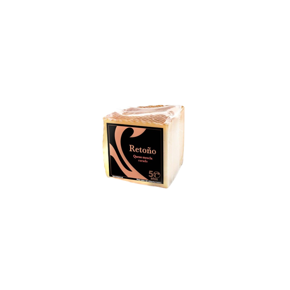 QUESO MEZCLA CURADO RETOÑO LOS VAZQUEZ 1/4 X PZ
